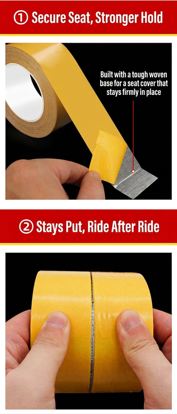 Grid double-sided cloth base adhesive high viscosity and non-trace cloth base tape carpet floor mat sofa cushion fixed adhesive backing