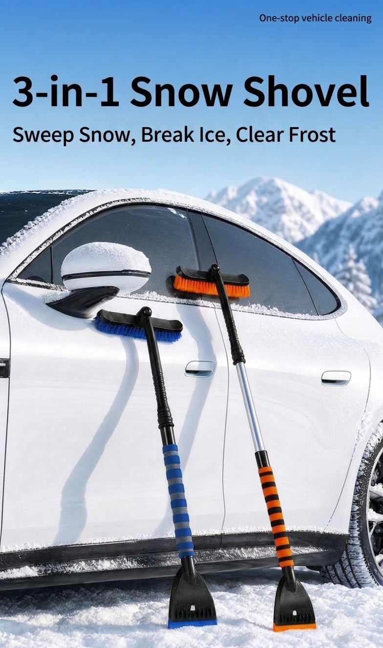 Car Snow Scoop & Ice Scraper Tool