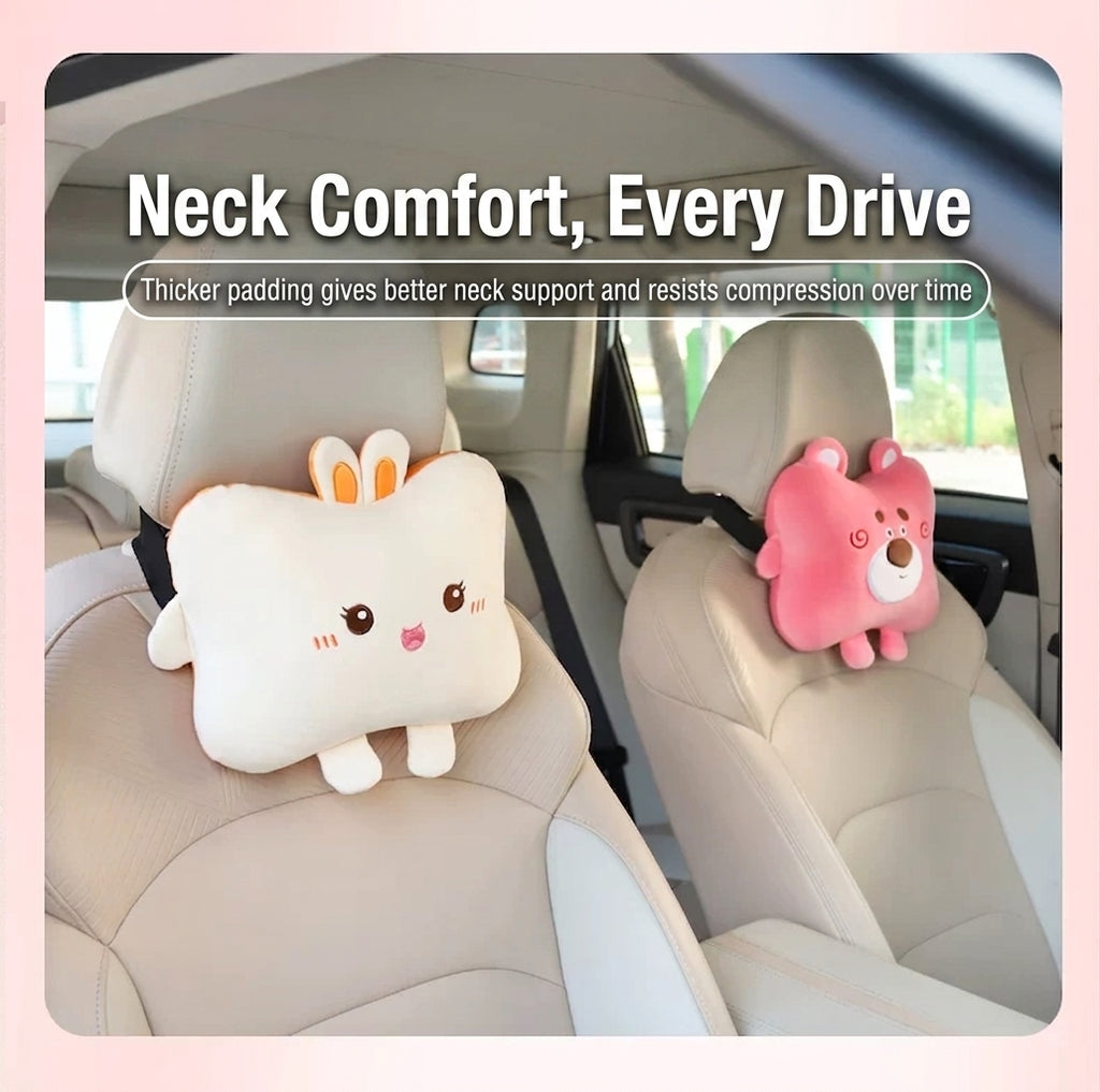 Car lumbar support, driver's seat backrest cushion, car headrest, lumbar support pad, internet-famous women's driving lumbar support tool