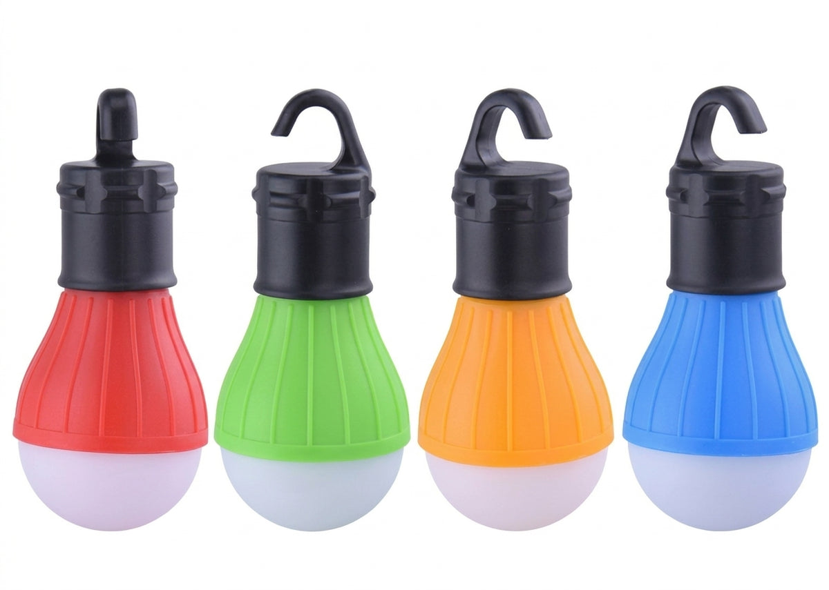 Portable LED Camping Lamp with Carabiner Hook