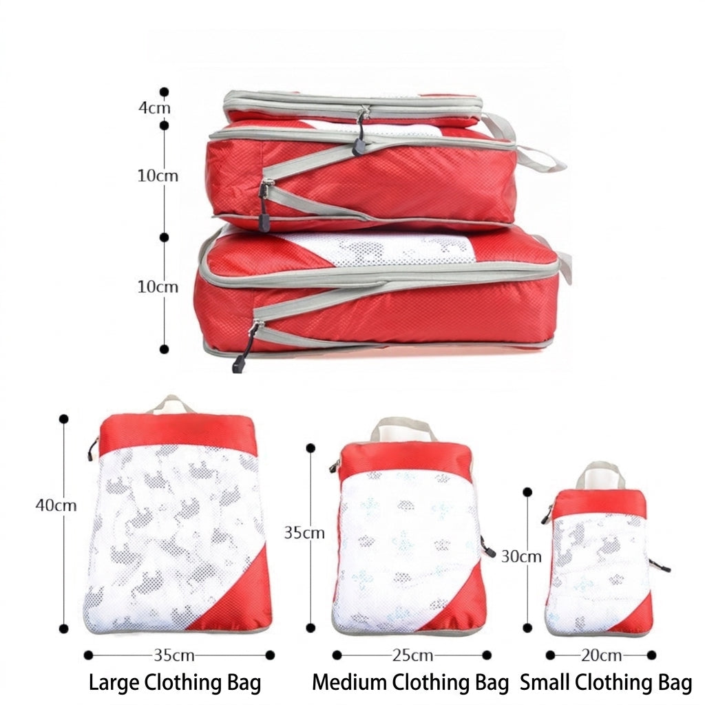 Compression Travel Storage Bag 3-Piece Set