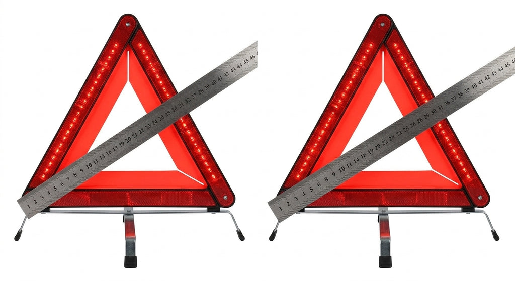 LED lighted tripod automotive safety triangle cross-border dedicated for rear-end collision prevention vehicle-mounted emergency bracket