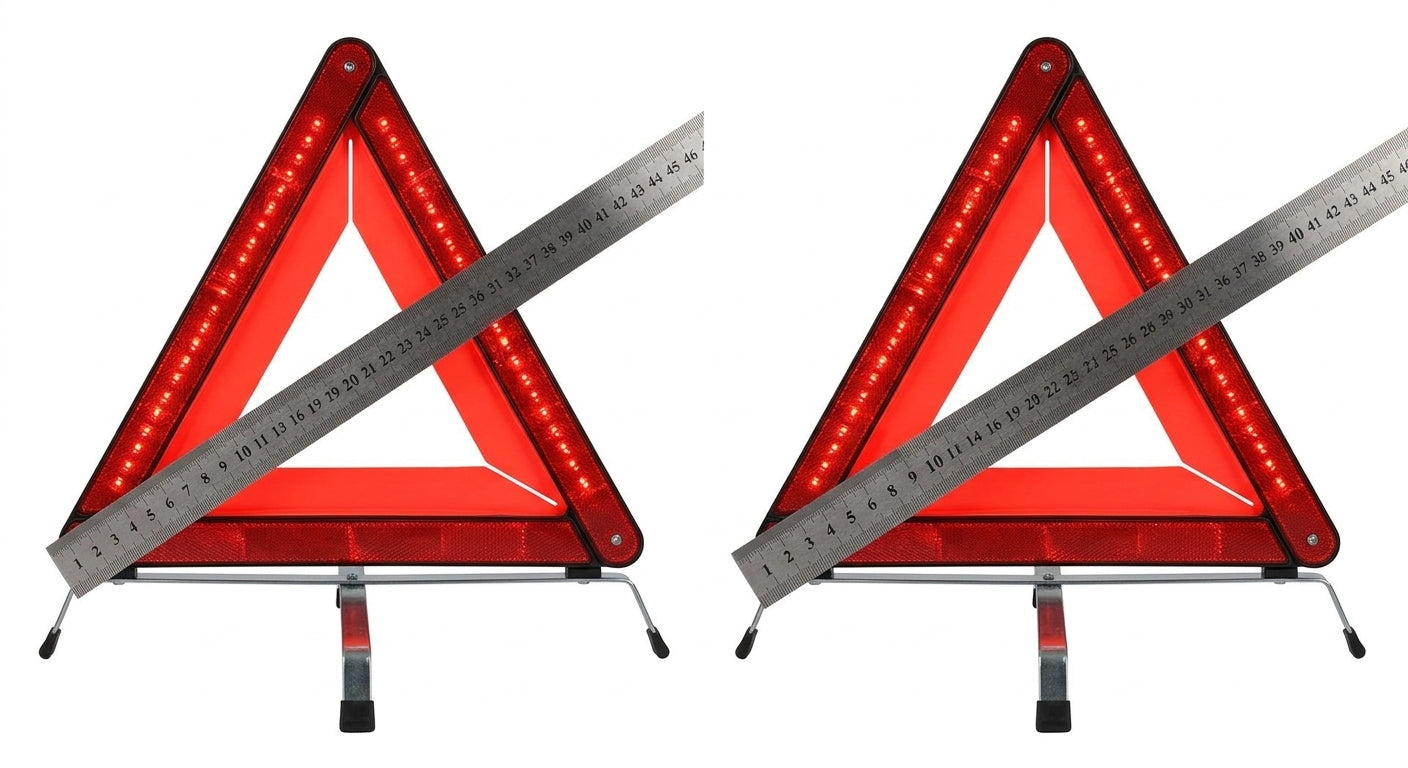 LED lighted tripod automotive safety triangle cross-border dedicated for rear-end collision prevention vehicle-mounted emergency bracket