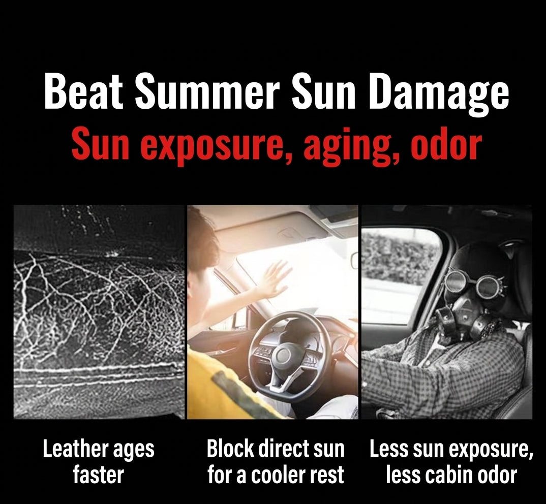 Car Sunshade - Fits Sedans & SUVs