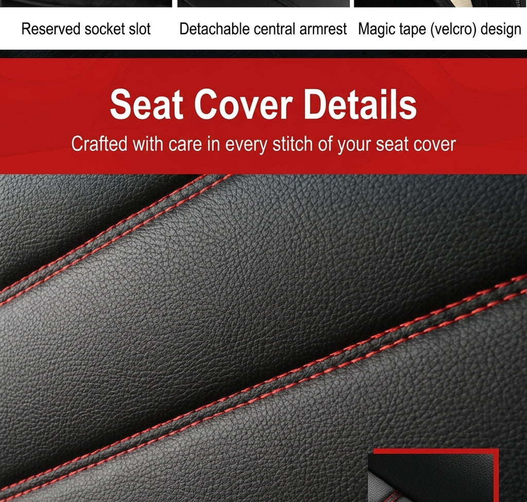 Full envelope car seat cover, summer ice silk seat cover, full leather, new four-season universal seat cushion, special seat cushion for small cars