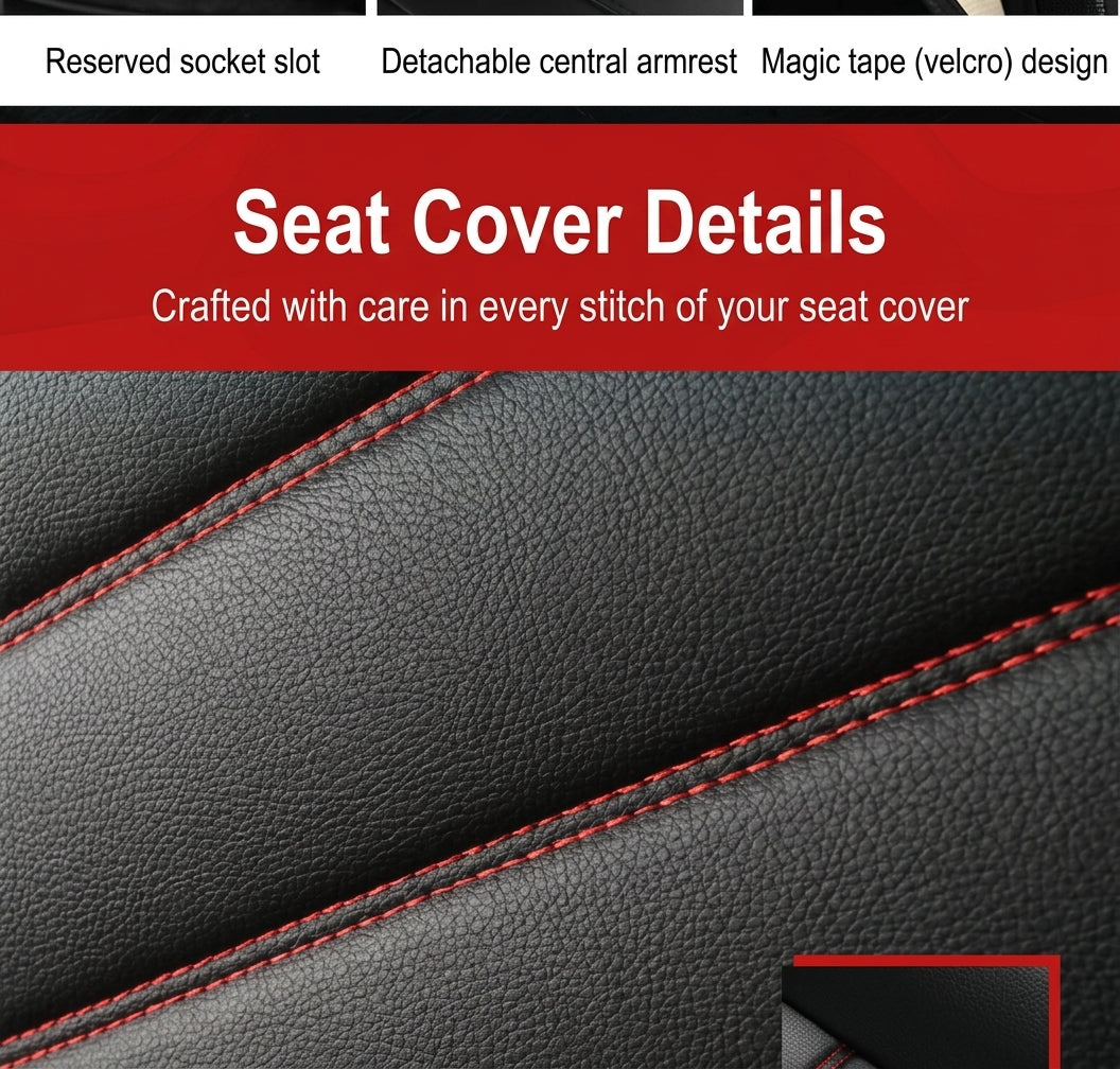 Full envelope car seat cover, summer ice silk seat cover, full leather, new four-season universal seat cushion, special seat cushion for small cars