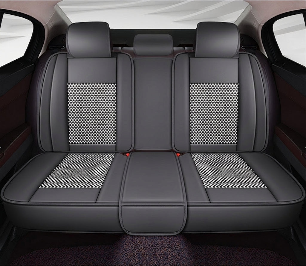 2024 car seat cushions, all-season universal, full coverage five-seater car seat cushions, summer breathable ice silk seat covers wholesale