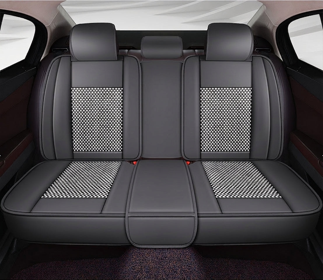 2024 car seat cushions, all-season universal, full coverage five-seater car seat cushions, summer breathable ice silk seat covers wholesale