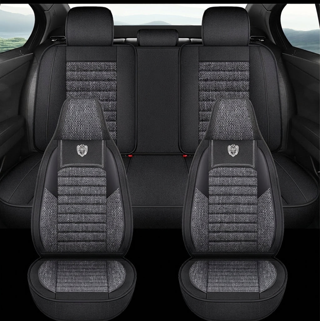 25 years new linen split head car seat cushion four seasons universal seat cover original piece drop shipping cross-border wholesale