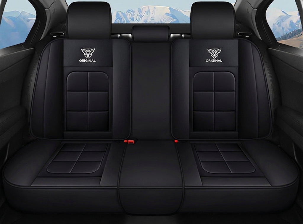 The five-seater car seat cushion is fully surrounded by the all-season universal leather seat cover, which is wear-resistant, dirt-resistant and breathable