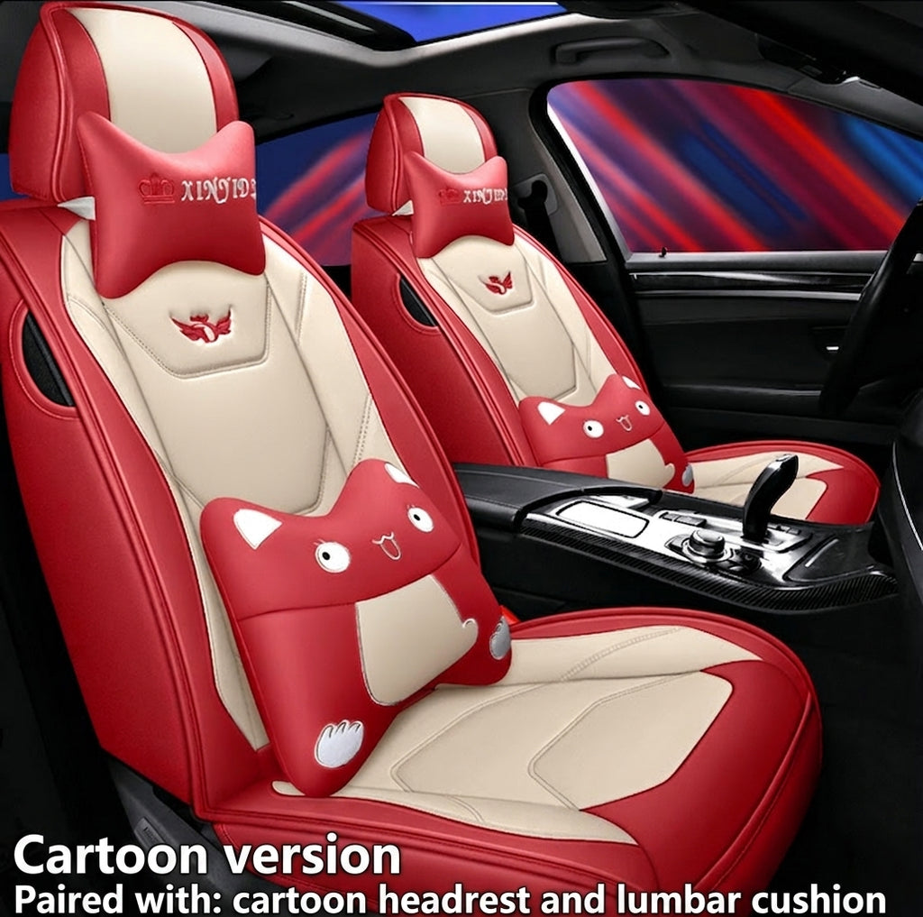 New car cushion leather all-wrap wear-resistant leather car seat cover is suitable for small car SUV car seat cover in all seasons
