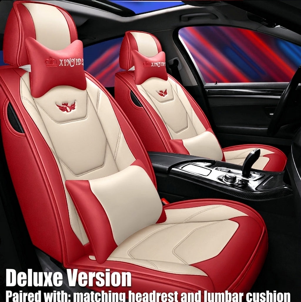 New car cushion leather all-wrap wear-resistant leather car seat cover is suitable for small car SUV car seat cover in all seasons
