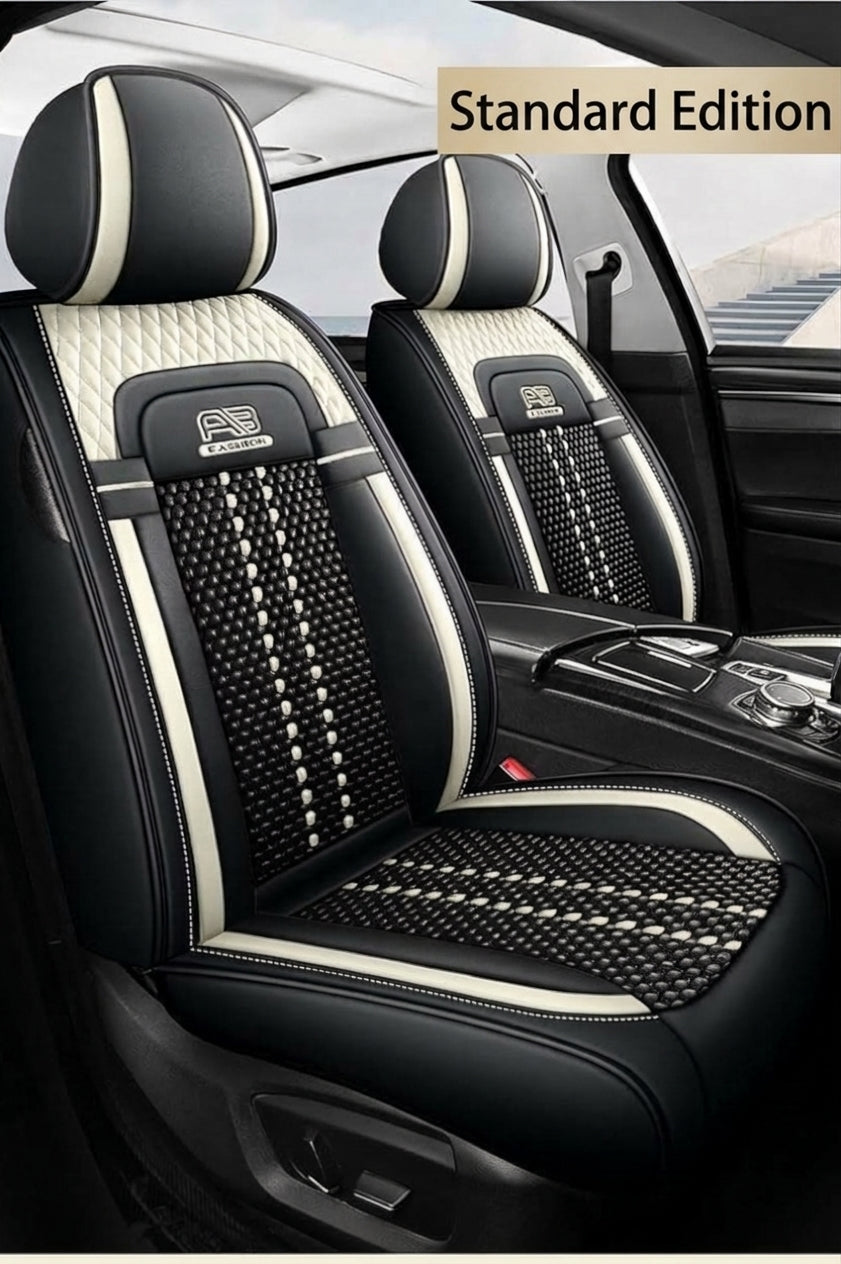 Car seat cushion new all-enclosed special seat cover four seasons universal leather seat cover summer ice silk cartoon seat cushion cover