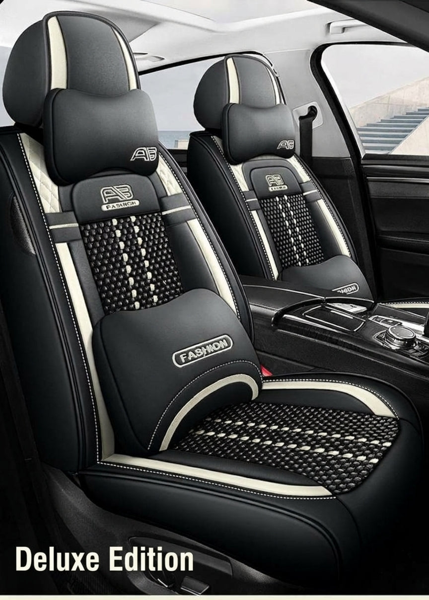 Car seat cushion new all-enclosed special seat cover four seasons universal leather seat cover summer ice silk cartoon seat cushion cover