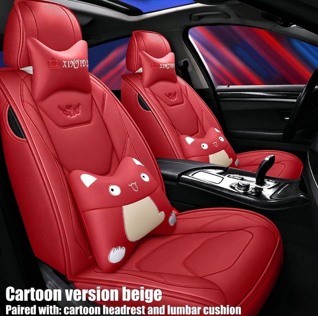 New car cushion leather all-wrap wear-resistant leather car seat cover is suitable for small car SUV car seat cover in all seasons
