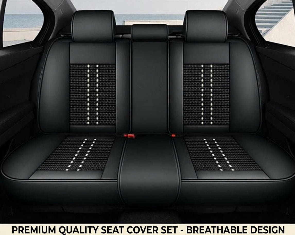 Car seat cushion new all-enclosed special seat cover four seasons universal leather seat cover summer ice silk cartoon seat cushion cover
