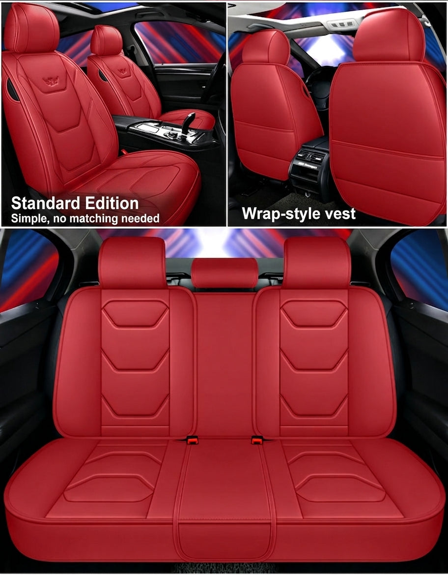 New car cushion leather all-wrap wear-resistant leather car seat cover is suitable for small car SUV car seat cover in all seasons