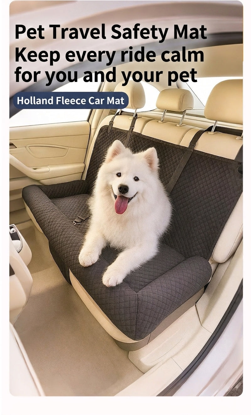 Car kennel puppy car artifact dog car kennel pet car mat front and rear dog out safety seats