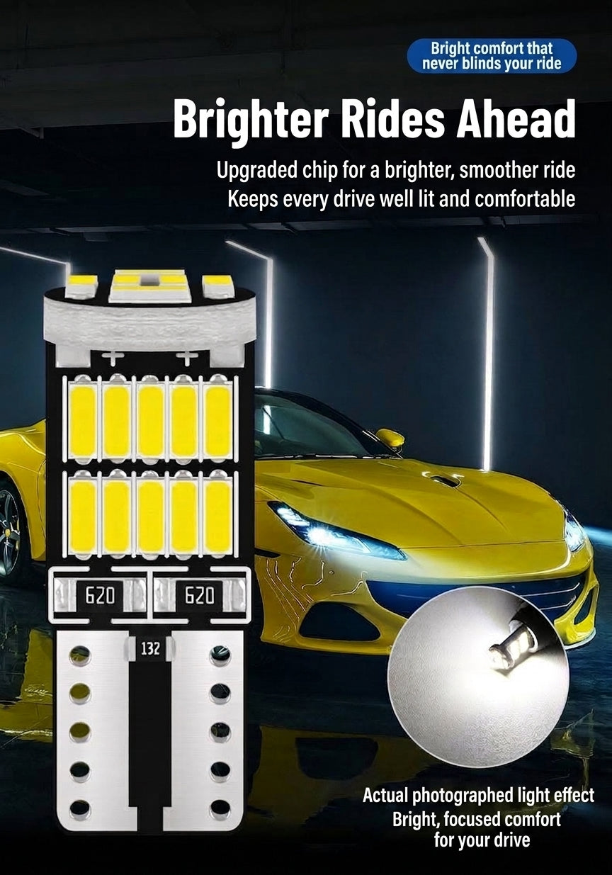 Yade Automotive LED Indicator Light T10 4014 26SMD Decoding Bright Bright Lamp W5W Reading Light License Plate Light