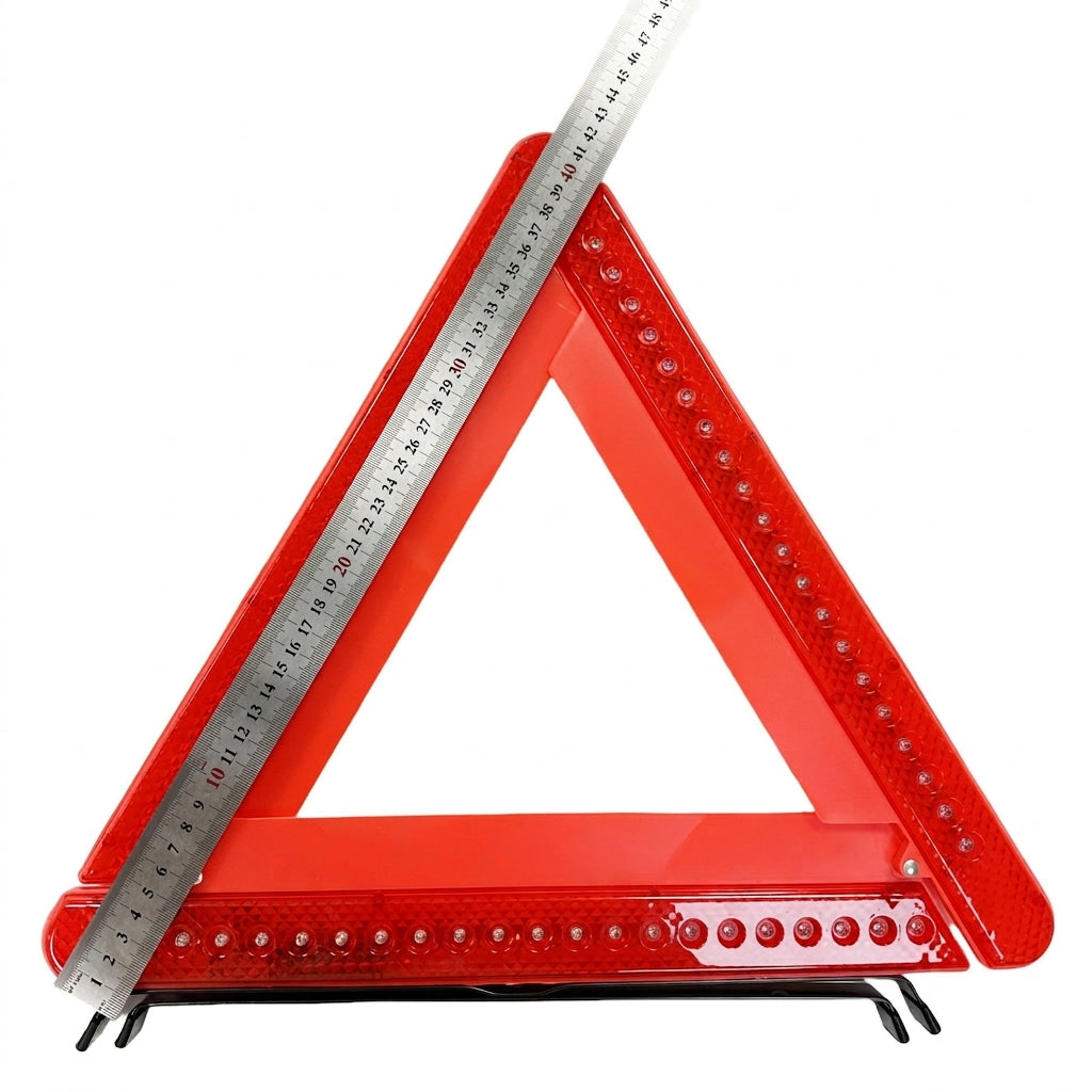 LED lighted tripod automotive safety triangle cross-border dedicated for rear-end collision prevention vehicle-mounted emergency bracket