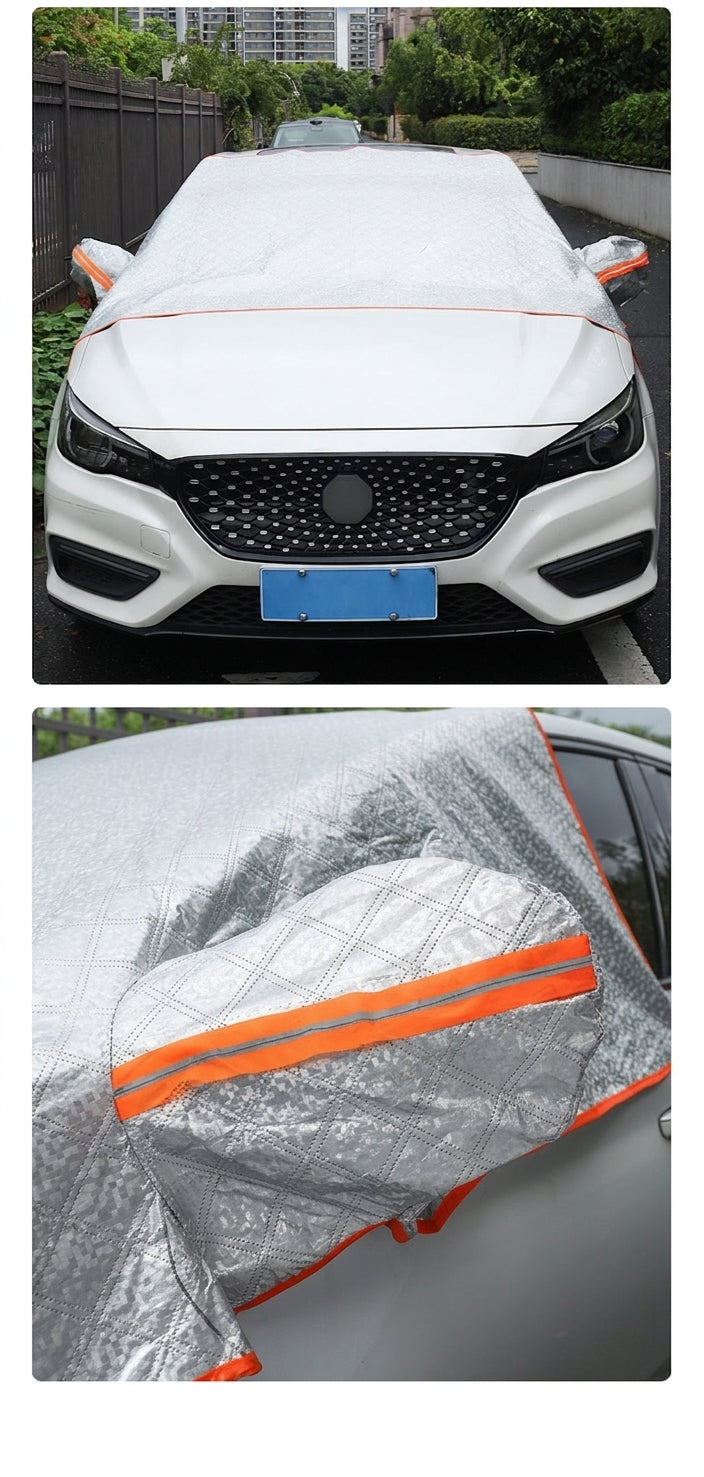 Car Snow Cover Half Hood Windshield Protector