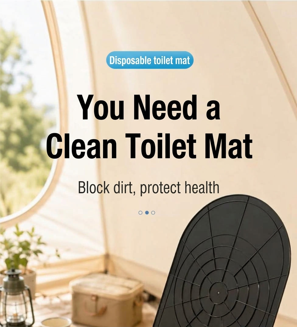 Cross-border English disposable toilet mat, individually packaged, thickened, all-season portable travel hotel seat mat