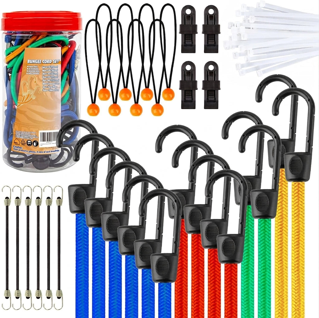 Bungee Cord Rope Set - Multiple Sizes & Styles
