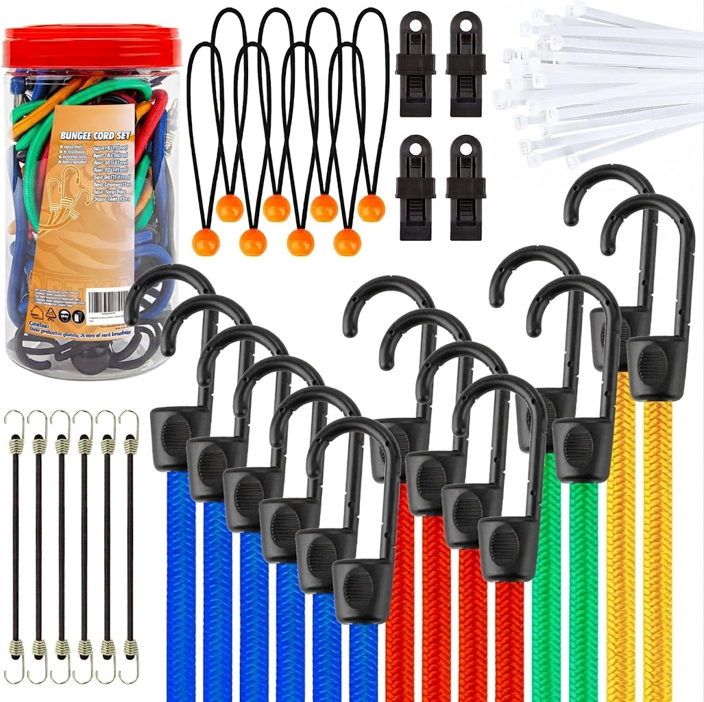 Bungee Cord Rope Set - Multiple Sizes & Styles