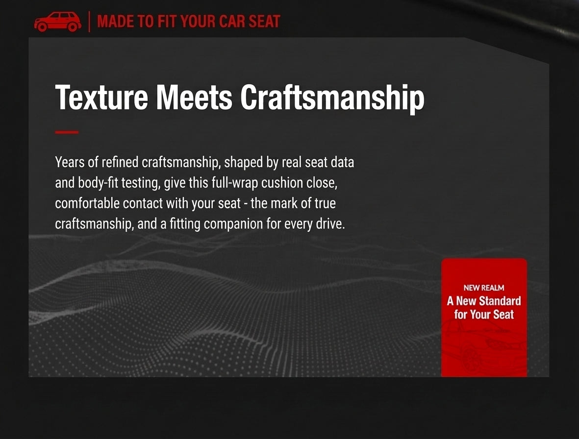 Car Seat Cushion Cover - Universal Fit