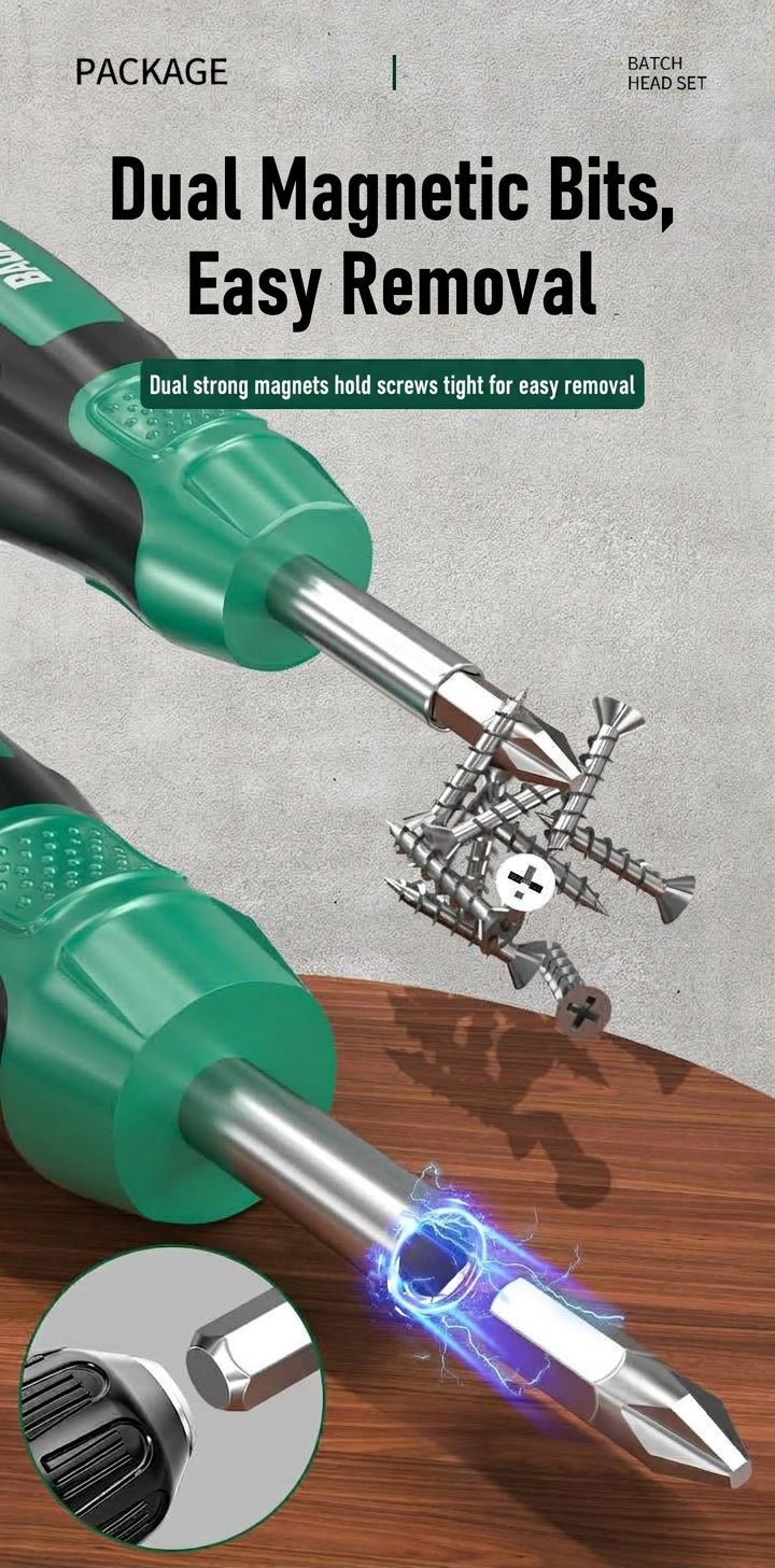 Screwdriver set, motorcycle bike repair tool, repair socket, ratchet wrench, rider tool kit