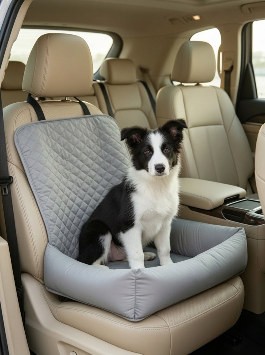 Car pet mat, water-repellent for travel, water-repellent in-car dog bed, Amazon hot-selling car passenger seat pet bed