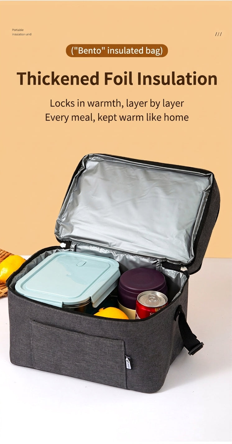 Car Accessory Insulated Cooler Bag, Gray