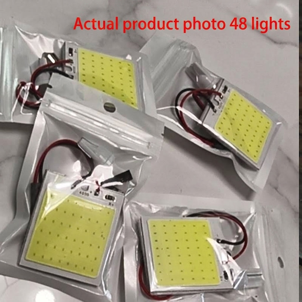 Yizhong LED Roof Light Room Light COB 18 24 36 48SMDT10 Dual-Pointed BA9S Cabin Light Reading