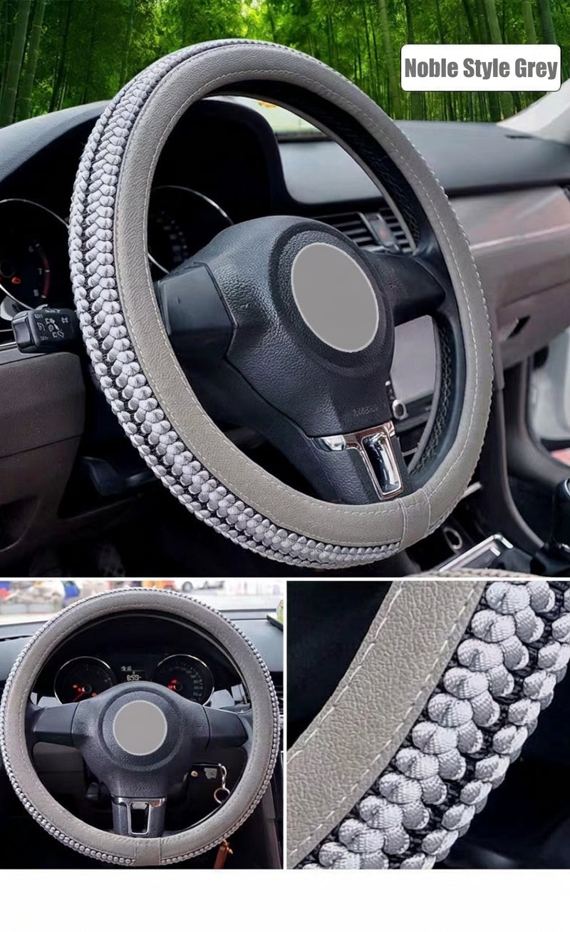 Steering Wheel Cover, Ice Silk, Universal Fit