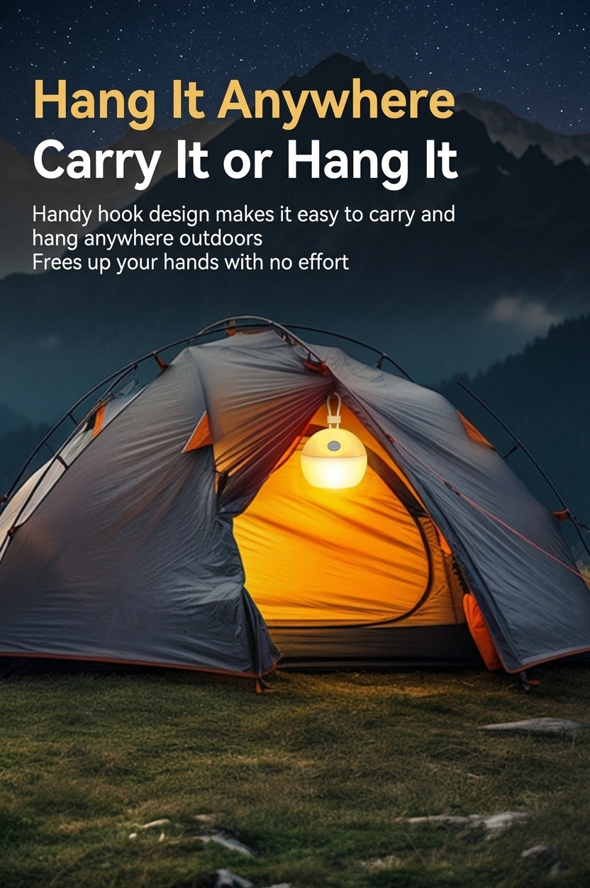 Camping Light - Rechargeable Portable Tent Lighting