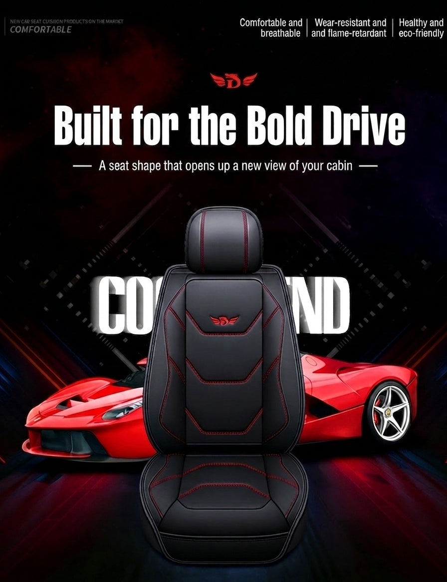 New car cushion leather all-wrap wear-resistant leather car seat cover is suitable for small car SUV car seat cover in all seasons