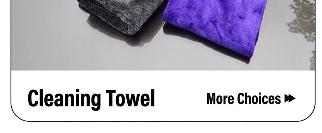 Car Wash 9 Piece Set Car Towel Home Car Beauty Cleaning Gloves Towel Wipes Waxing Sponge Wheel Brush