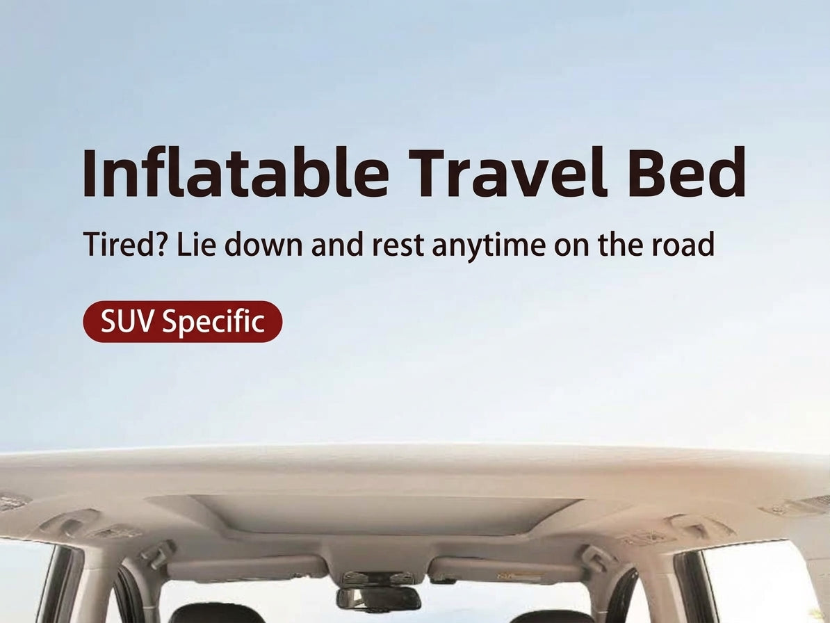 SUV inflatable mattress, car trunk air mattress, in-car sleeping essential, suitable for car camping, Tesla