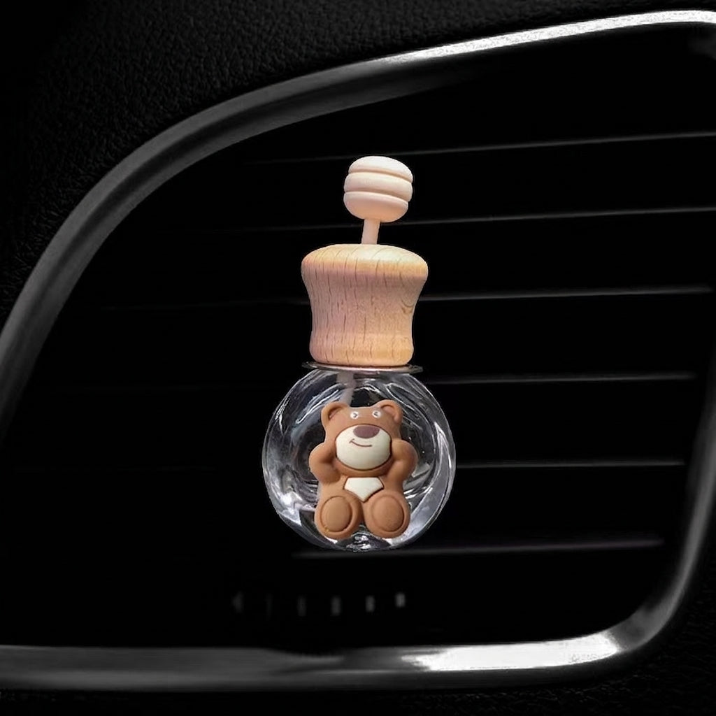 High-end car essential oil diffuser, car long-lasting light fragrance, car plant aromatherapy, air conditioning air outlet, empty bottle of perfume