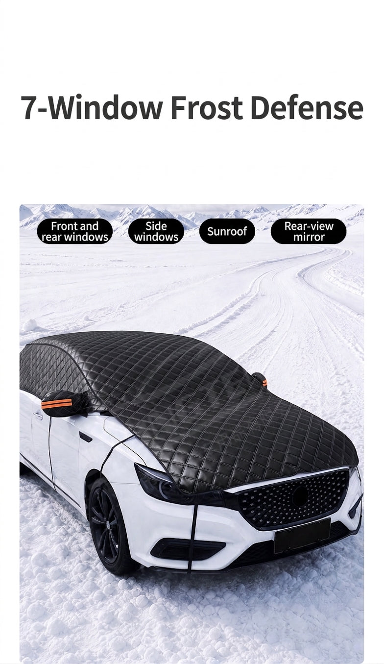 Car Snow Cover - Full Protection Winter Windshield