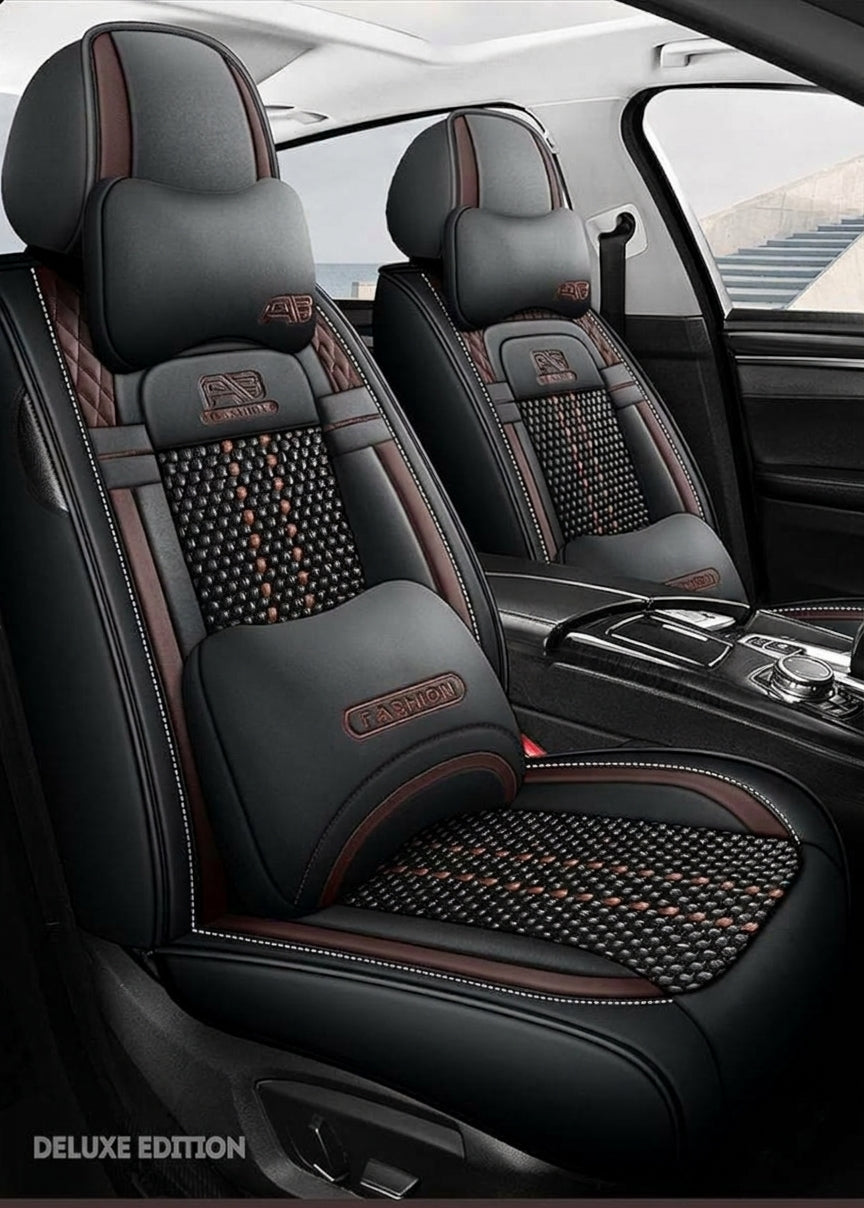Car seat cushion new all-enclosed special seat cover four seasons universal leather seat cover summer ice silk cartoon seat cushion cover