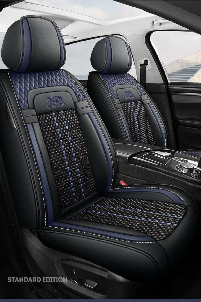 Car seat cushion new all-enclosed special seat cover four seasons universal leather seat cover summer ice silk cartoon seat cushion cover