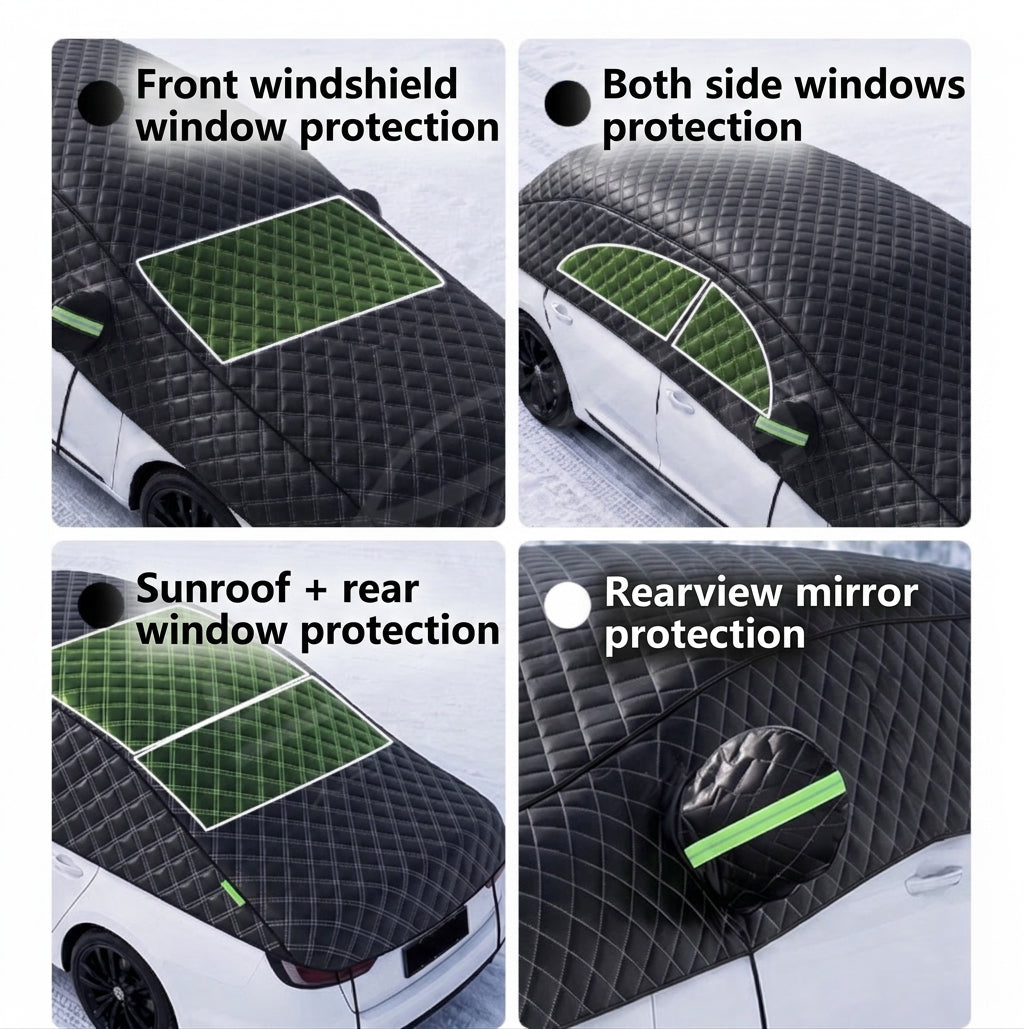 Car Snow Cover Windshield Shade