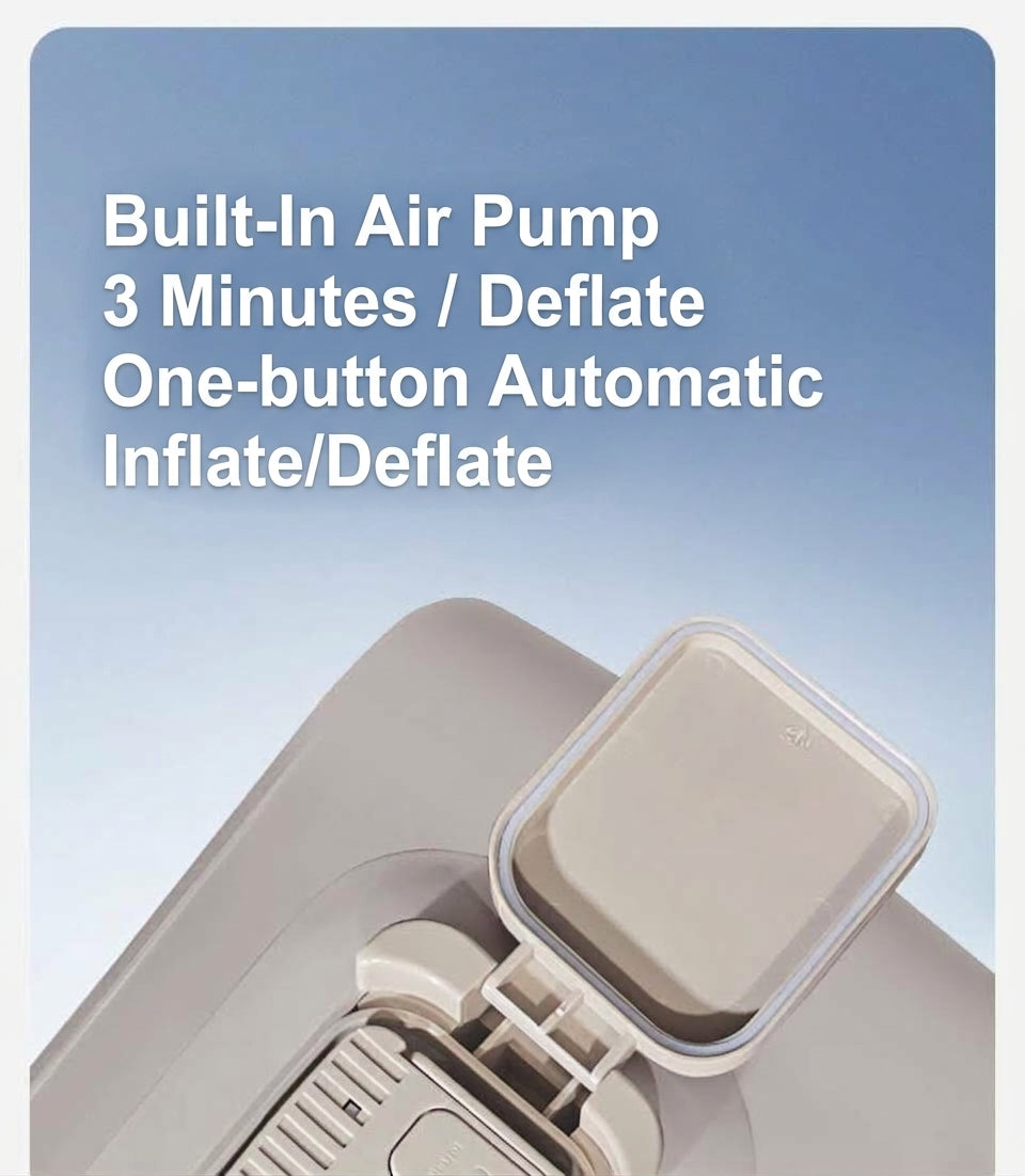 Car rear travel mattress new energy sleeping travel automatic charging and discharging carry leveling to fill the inflatable bed