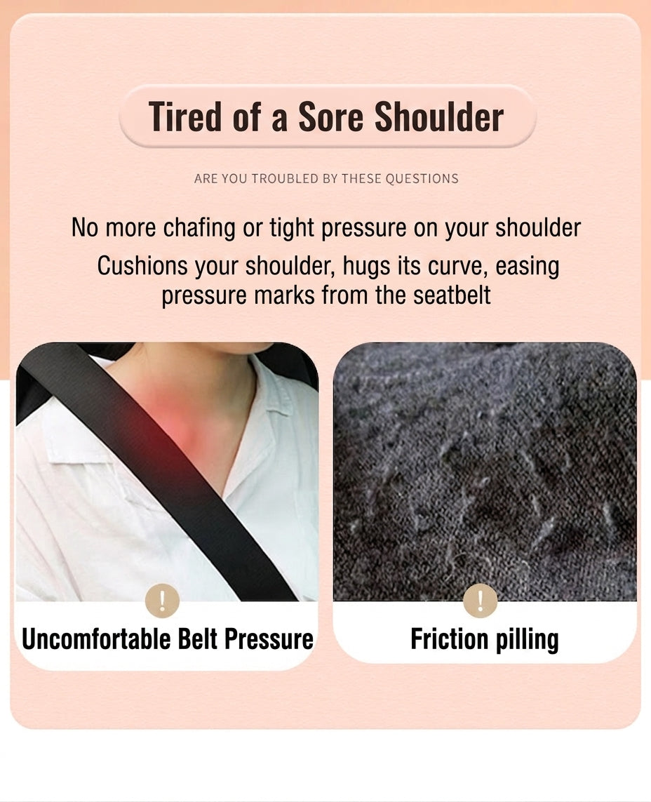 Car seatbelt shoulder pads, wear-resistant clothes, plush plush plush figures, car safety belt protective covers, cute monster girls