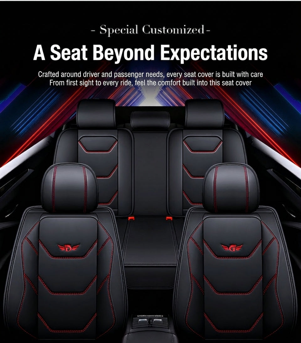 New car cushion leather all-wrap wear-resistant leather car seat cover is suitable for small car SUV car seat cover in all seasons
