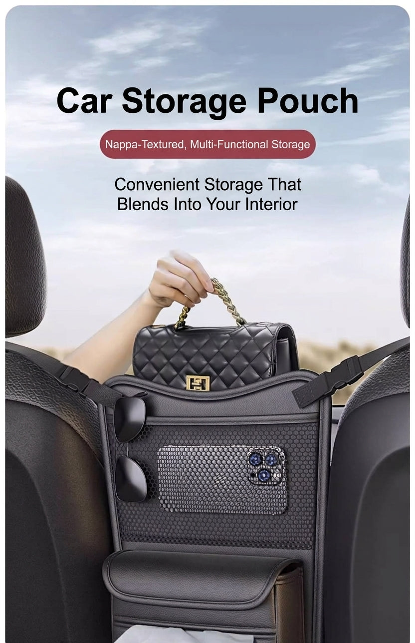 Car middle seat storage, car storage, hanging bag, multi-functional central control bag, car essential supplies in stock