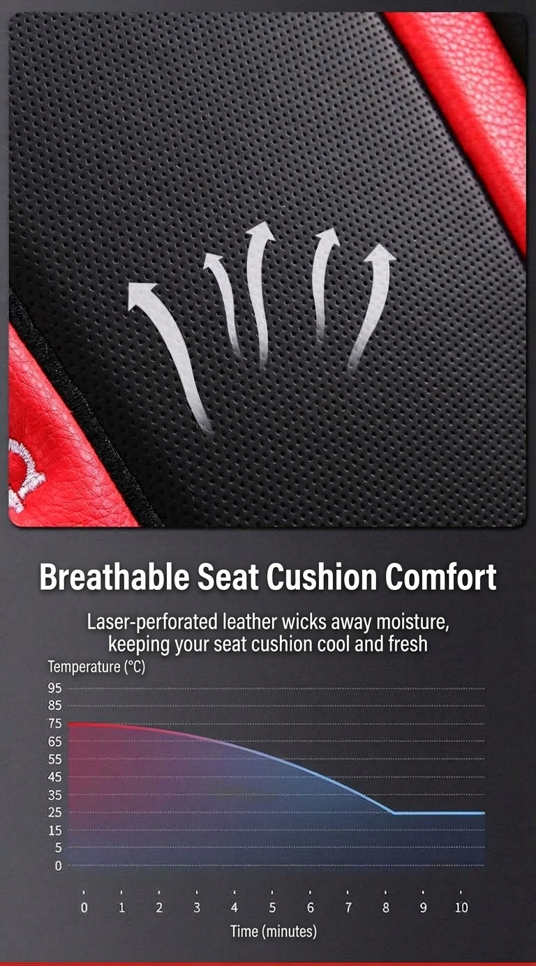 New full-coverage, all-leather, lumbar firm, all-season GM seat cushion, cross-border Amazon bestseller, export wholesale seat cushion