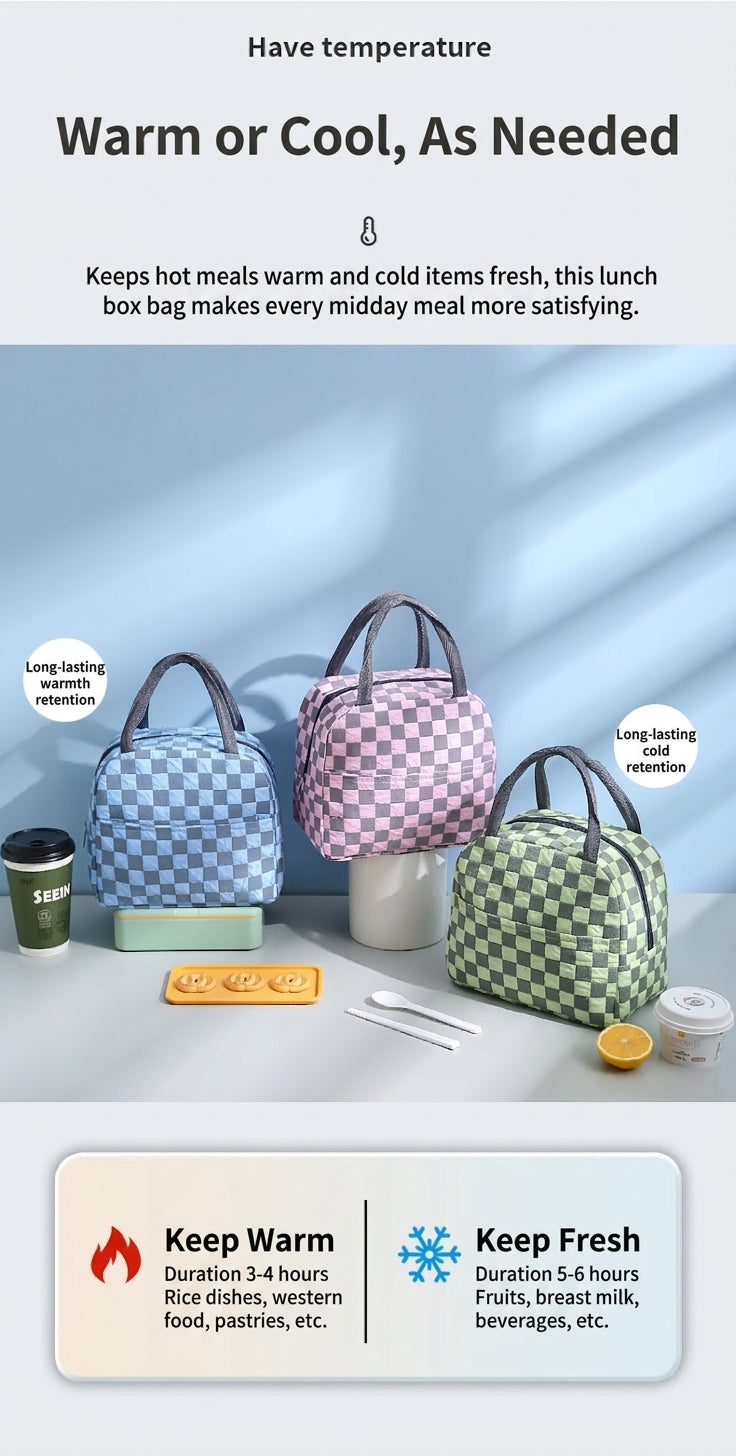 Thermal Lunch Bag, Waterproof Insulated Cooler
