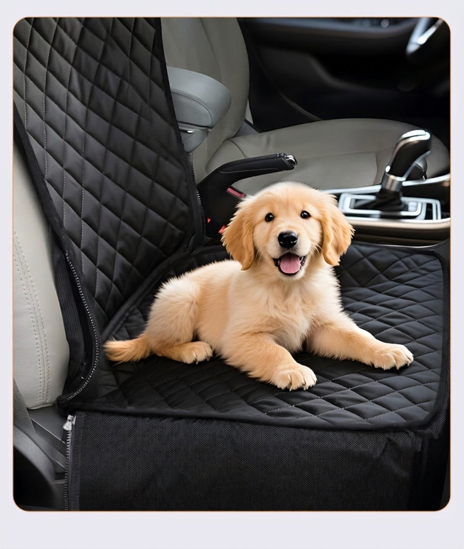 Pet Rear Seat Cushion for Cars, Waterproof & Dirt-Resistant